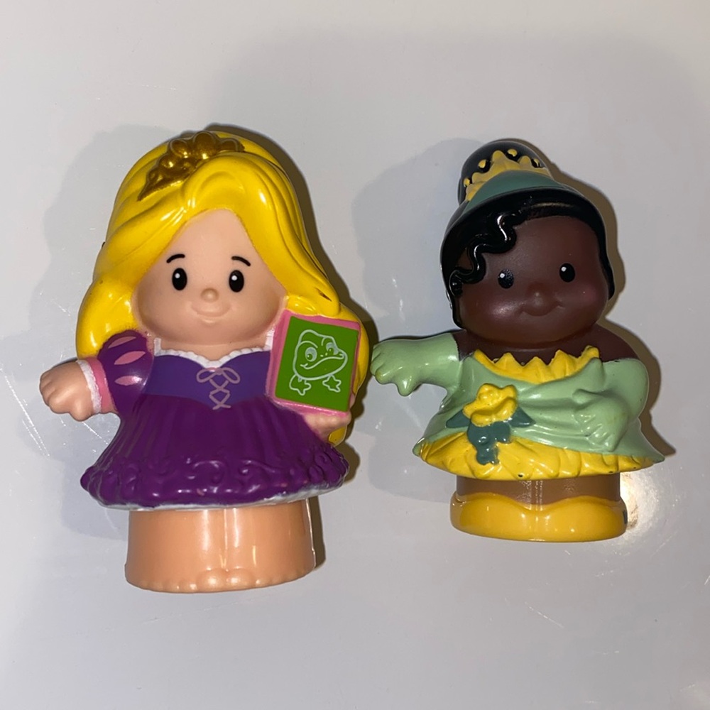 Fisher Price Little People Princess 👑 Rapunzel & Tiana